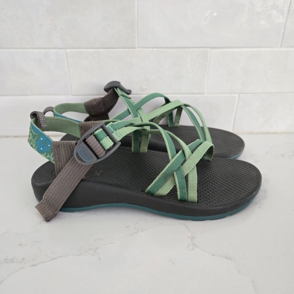 Chaco ZX/1 Dual Strap Cloud Adjustable Waterproof Outdoor Hiking Sandals Kids 5